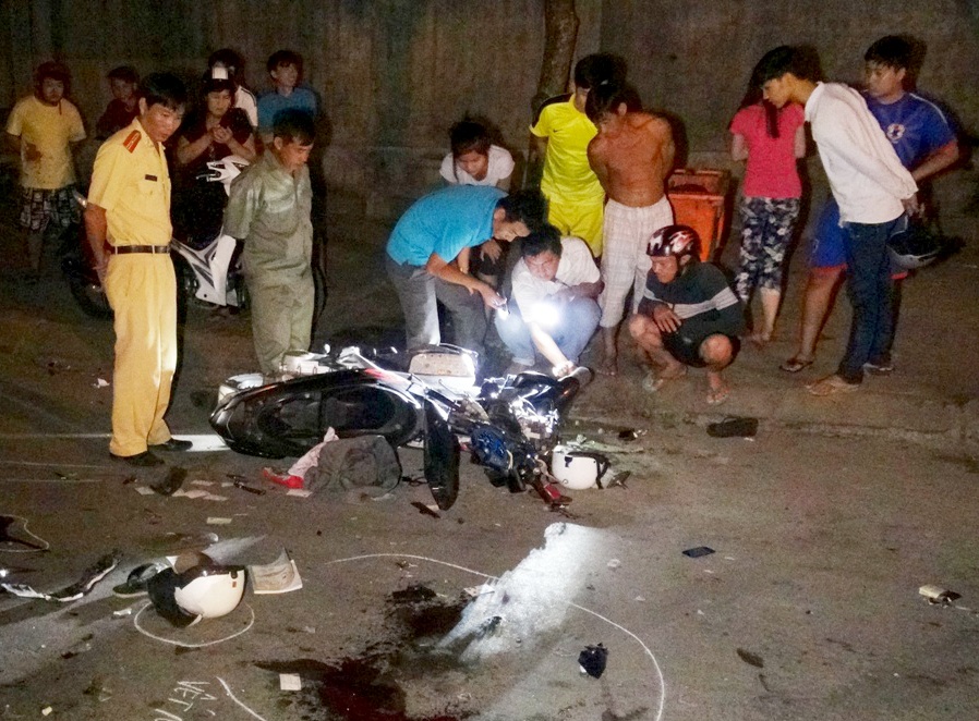 Tam dinh chi dai uy CSGT lien quan vu tai nan chet nguoi hinh anh