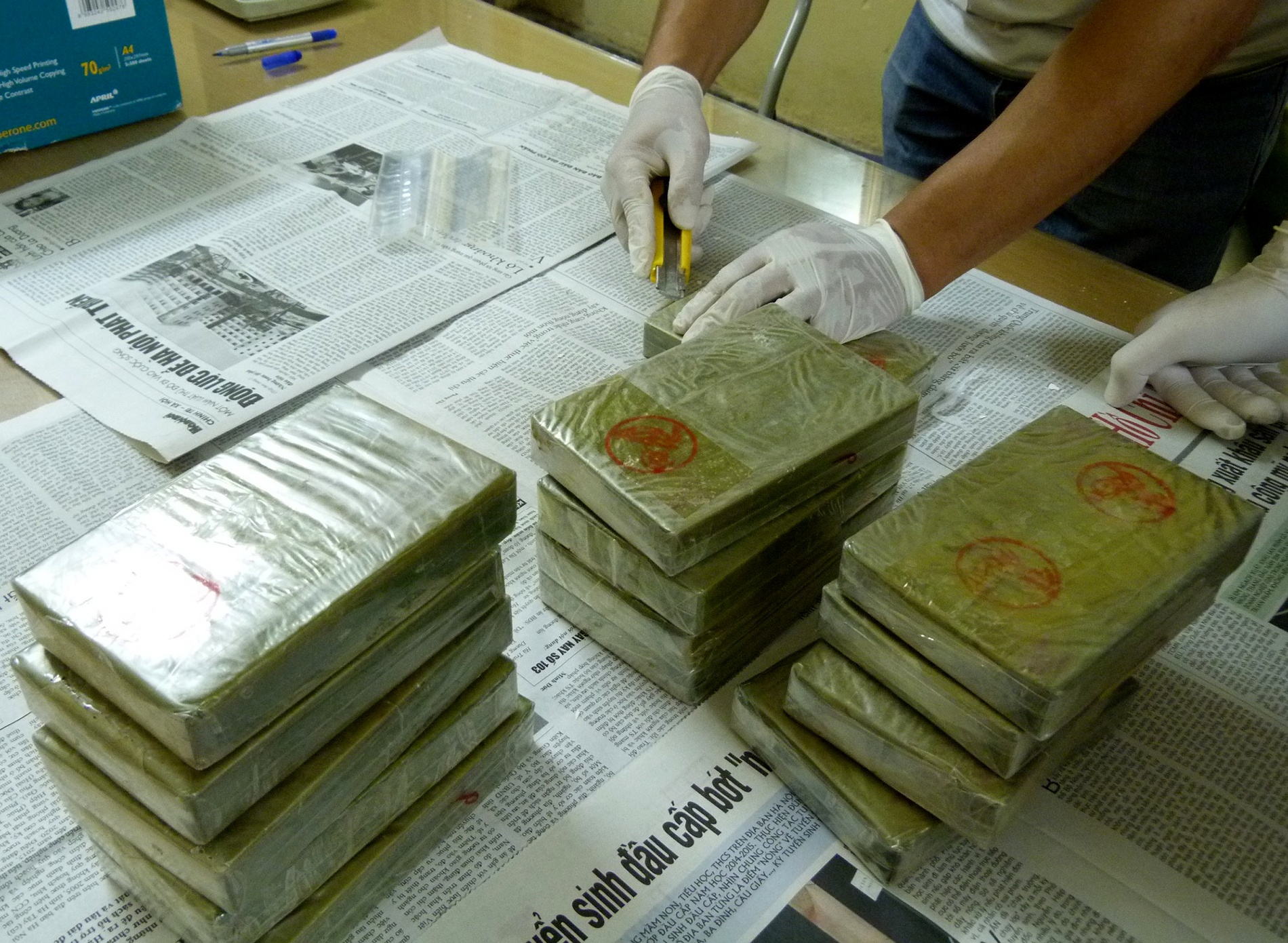 No sung bat xe cho ma tuy anh 1