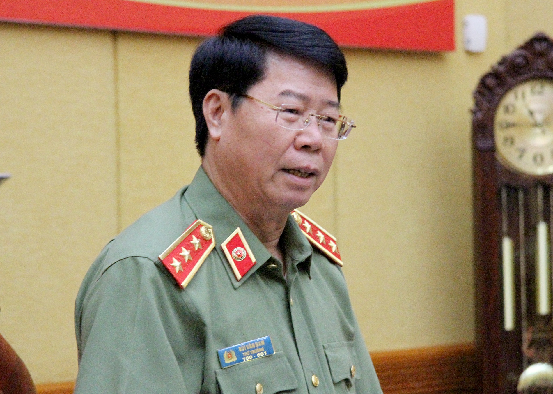 Họp báo Bộ Công an ảnh 1 Hop bao Bo Cong an anh 1