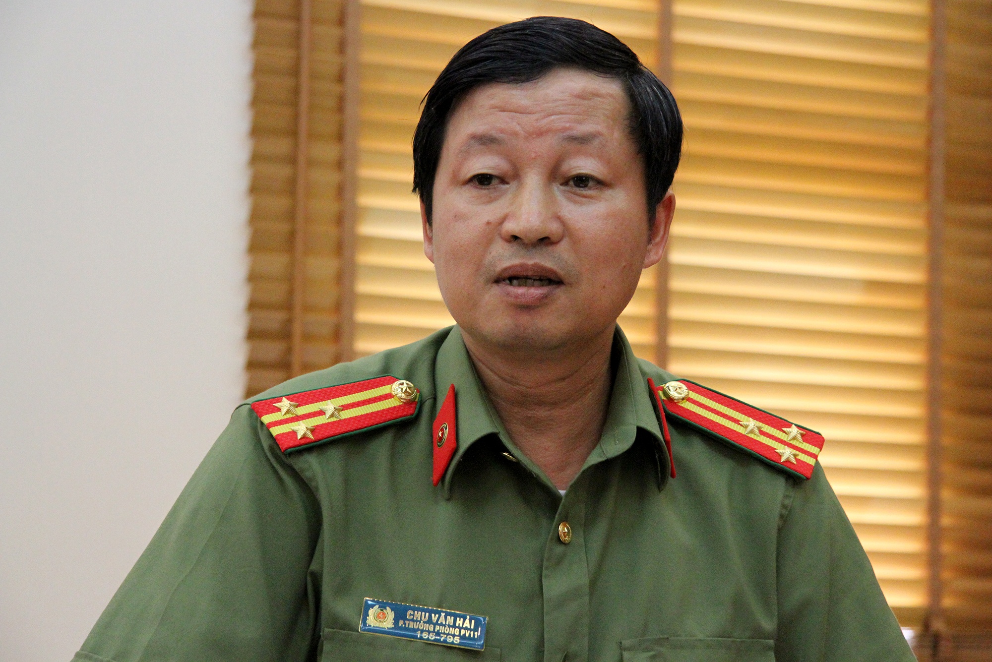 Cong an Yen Bai noi ve viec trieu tap Giam doc So Ke hoach hinh anh