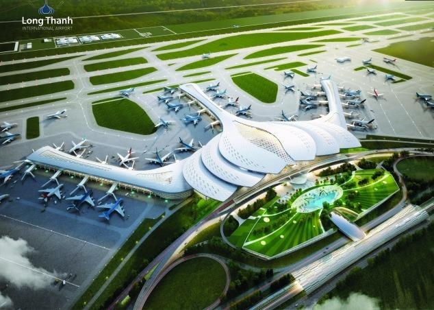 Chot phuong an hoa sen cho nha ga san bay Long Thanh hinh anh