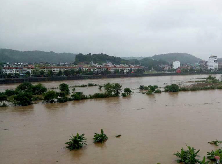 Ngap lut o Lao Cai anh 1