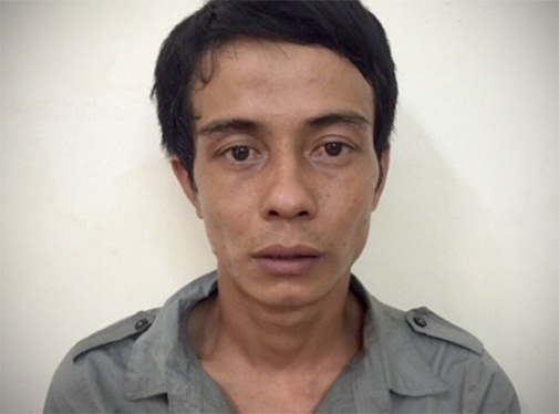 CSCD bi dam trong thuong khi bat trom o ben xe buyt hinh anh