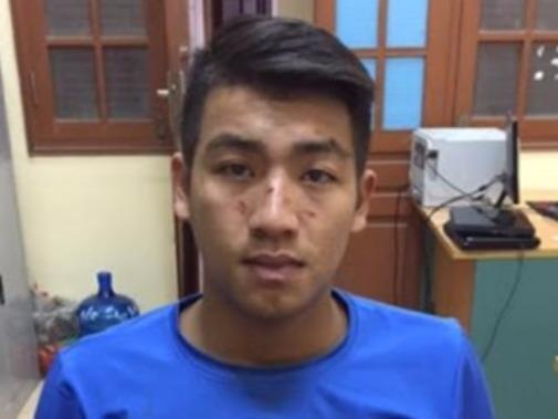 Canh sat truy duoi ke cuop 200 trieu trong ngan hang hinh anh