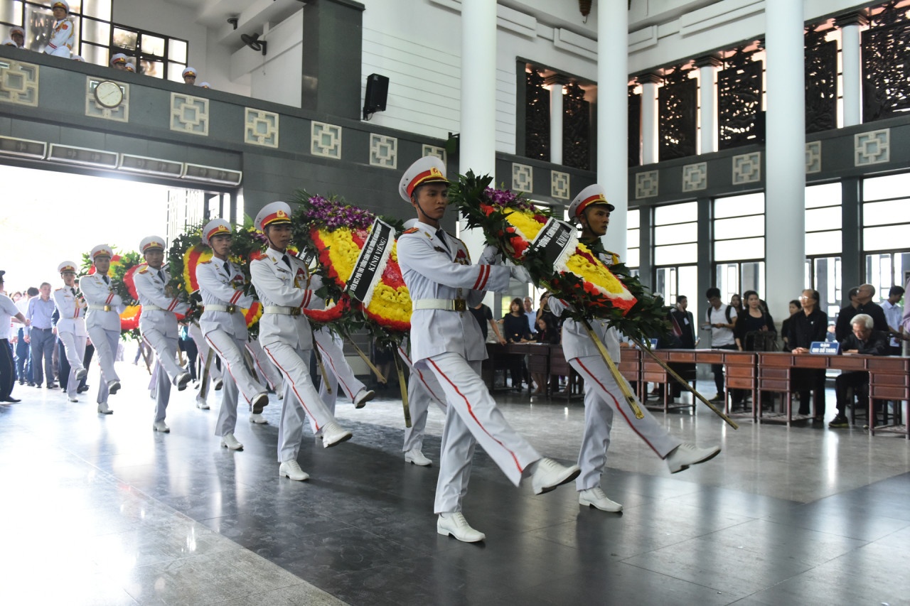 Lễ tang cụ Hoàng Thị Minh Hồ ảnh 3 Le tang cu Hoang Thi Minh Ho anh 3