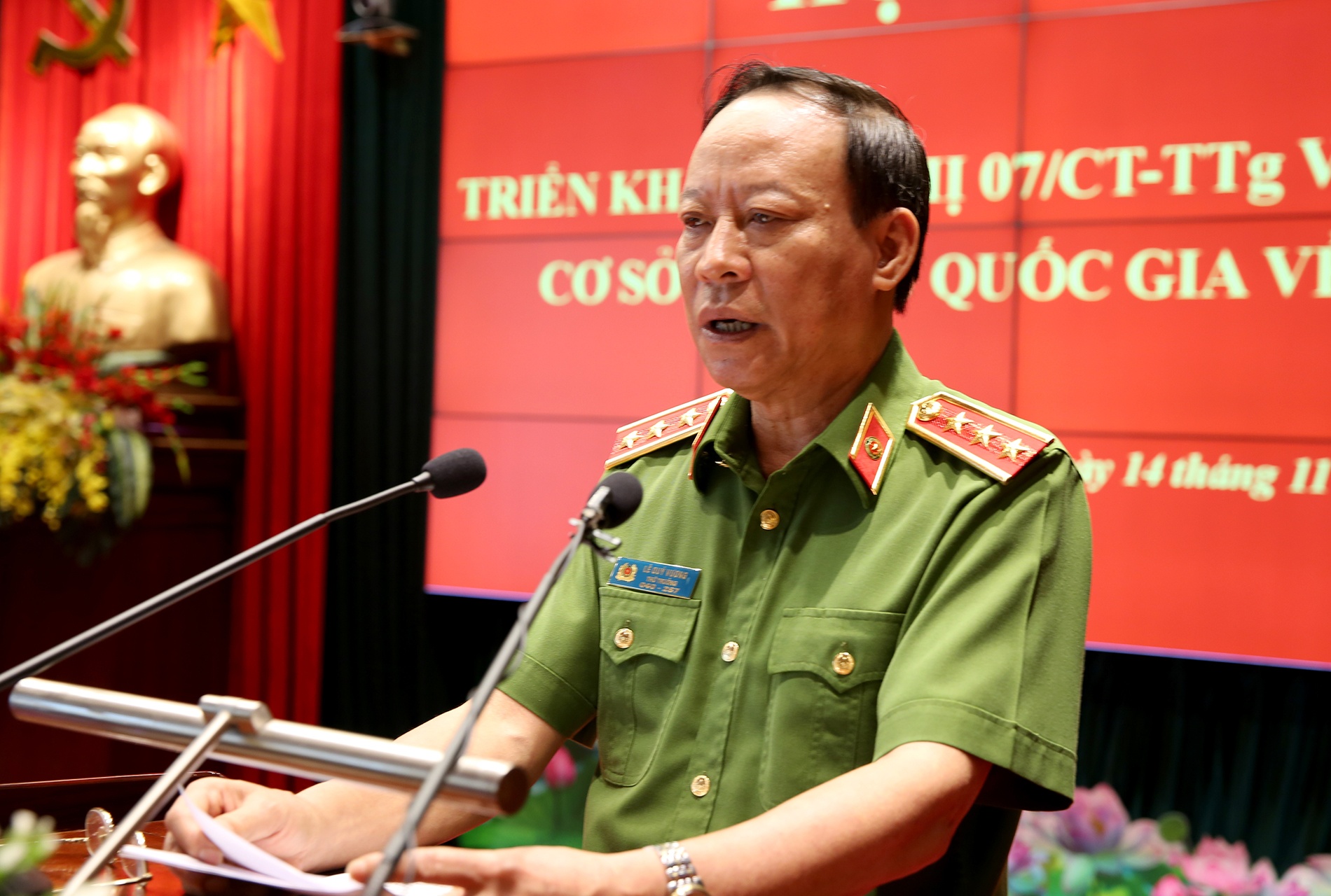 Bo Cong an trien khai xay dung co so du lieu quoc gia ve dan cu hinh anh