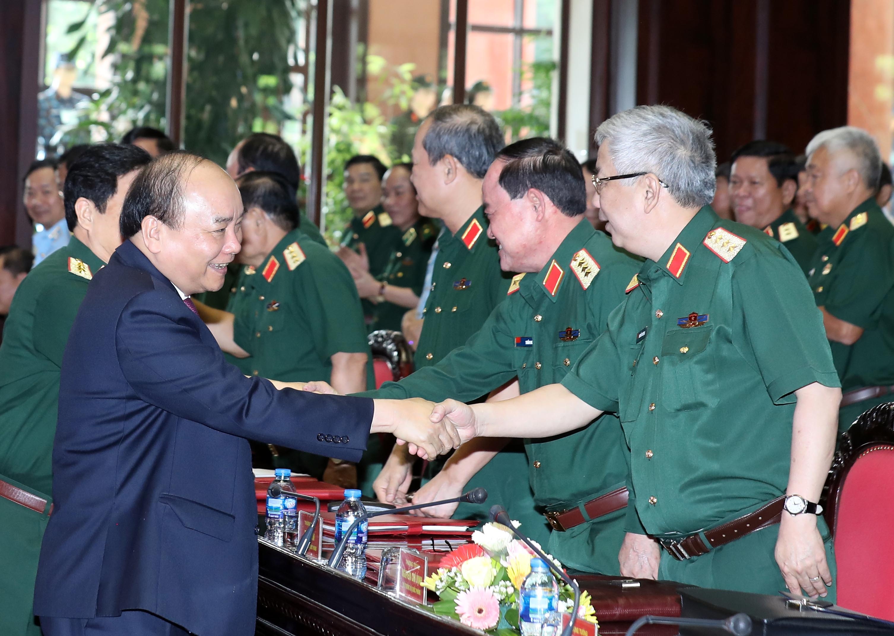 Thu tuong du Hoi nghi Quan chinh toan quan hinh anh