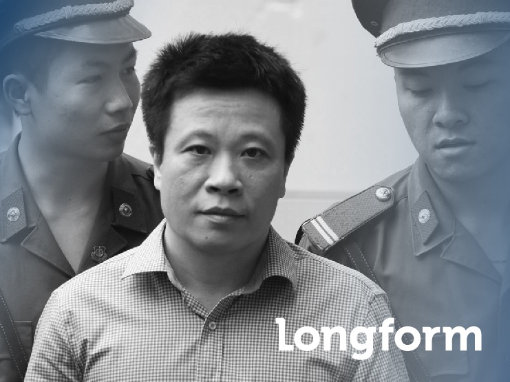 Ha Van Tham thoai mai truoc khi ra hau toa phien phuc tham hinh anh