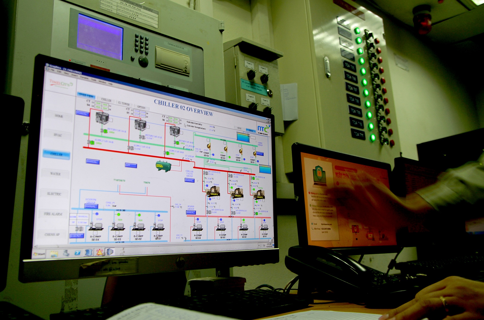 Thu truong Cong an kiem tra PCCC tai Times City anh 6