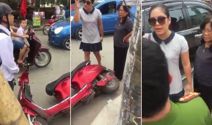 Nữ tài xế tuyên bố con người không quan trọng ảnh 2 Nu tai xe tuyen bo con nguoi khong quan trong anh 2