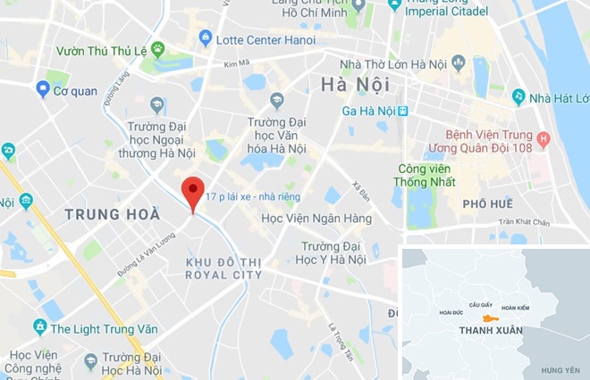 Khởi tố vụ khung sắt rơi đè chết cô gái ảnh 2 Khoi to vu khung sat roi de chet co gai anh 2