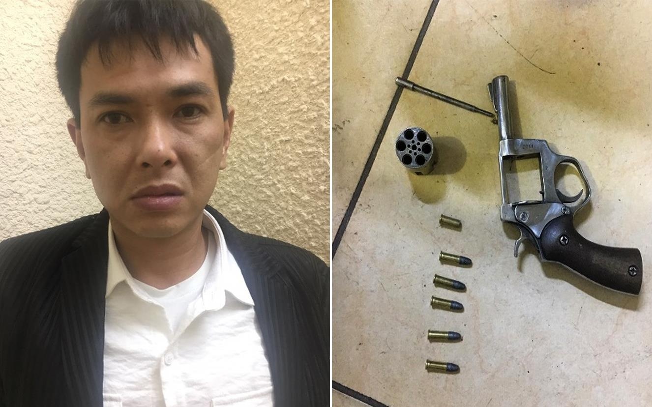Lời khai kẻ nổ súng cướp tiền ở chợ Long Biên ảnh 1 Loi khai ke no sung cuop tien o cho Long Bien anh 1