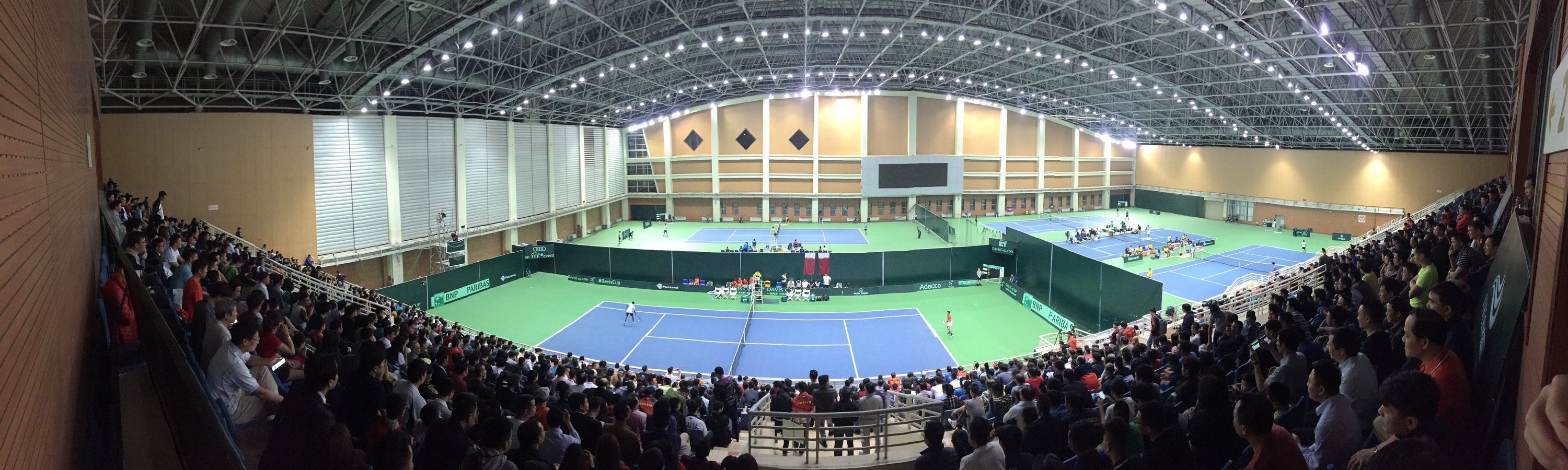 Ly Hoang Nam thang hoa,  Viet Nam len nhom II Davis anh 1