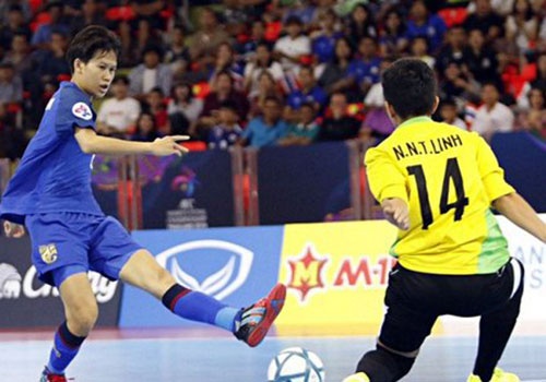 DT nu futsal VN thua Thai Lan 2-3 sau loat sut luan luu o giai chau A hinh anh