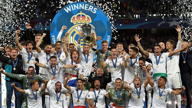 Real lap ky luc vo dich Champions League 3 lan lien tiep hinh anh