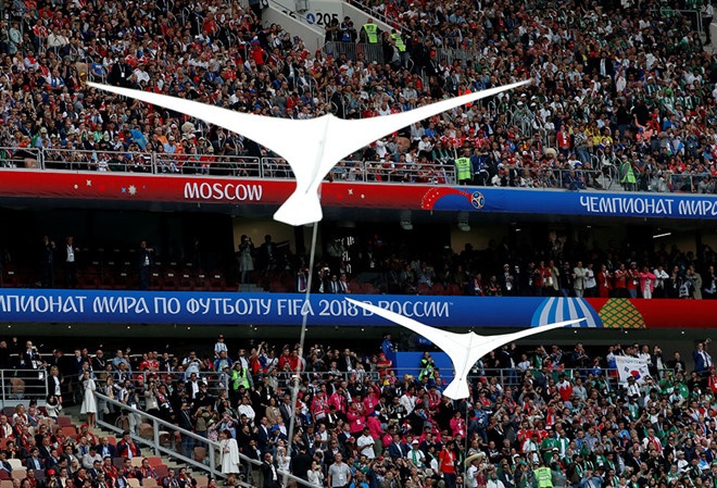 Lễ khai mạc World Cup 2018 ảnh 2 Le khai mac World Cup 2018 anh 2