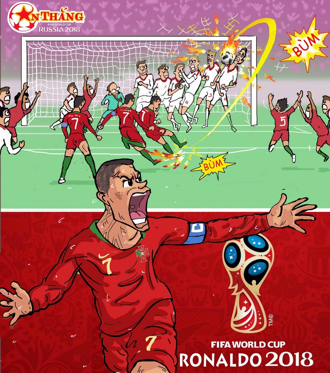 Ronaldo,  gau Nga va diem nhan World Cup 2018 anh 9