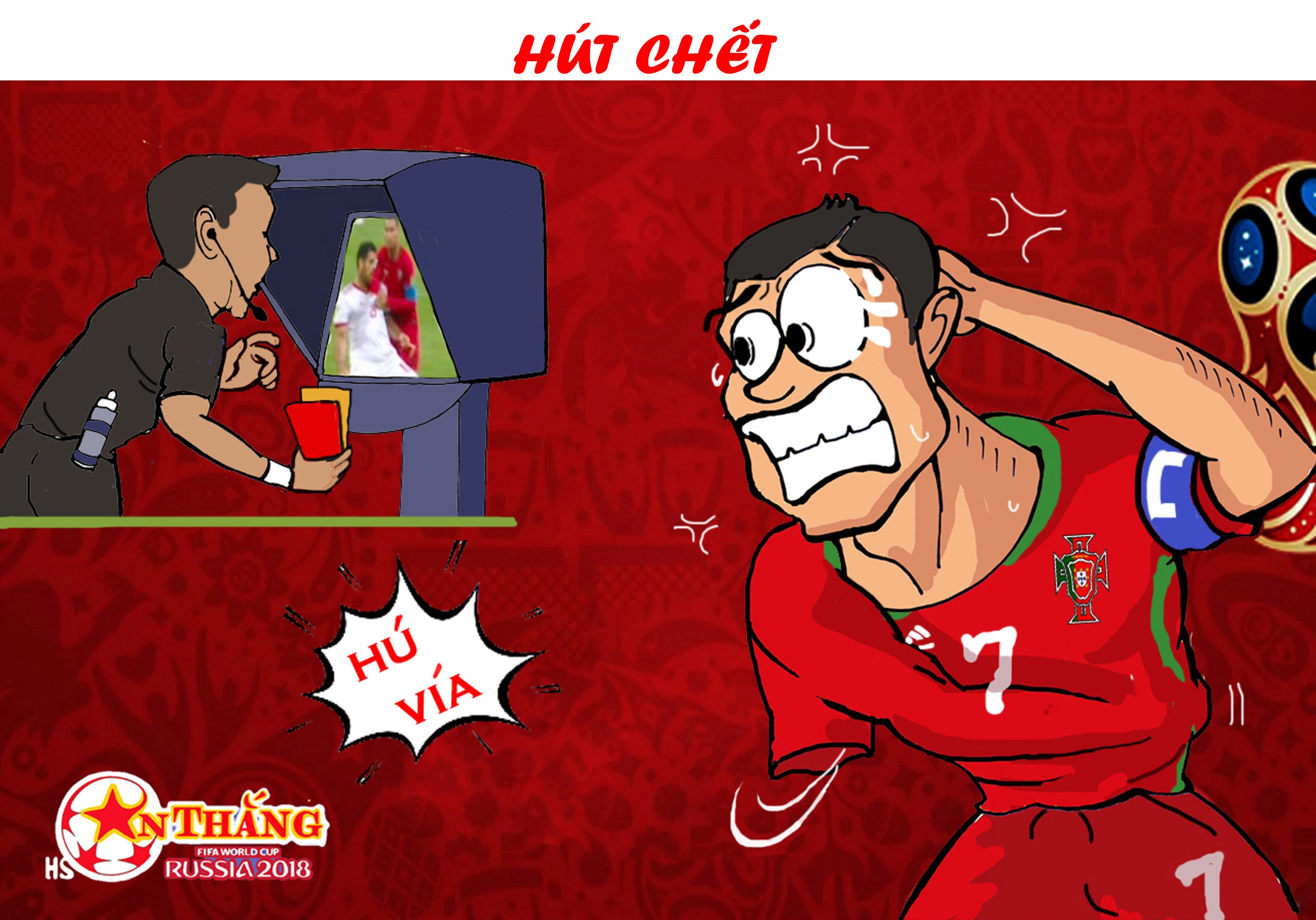 Biem hoa: Ronaldo hen gap Messi o tu ket anh 10