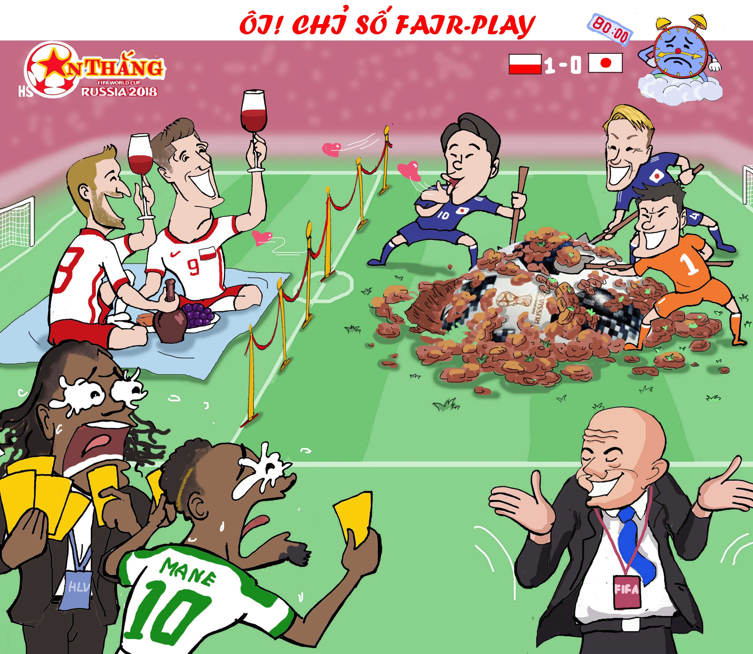 Biem hoa: Ronaldo hen gap Messi o tu ket anh 3