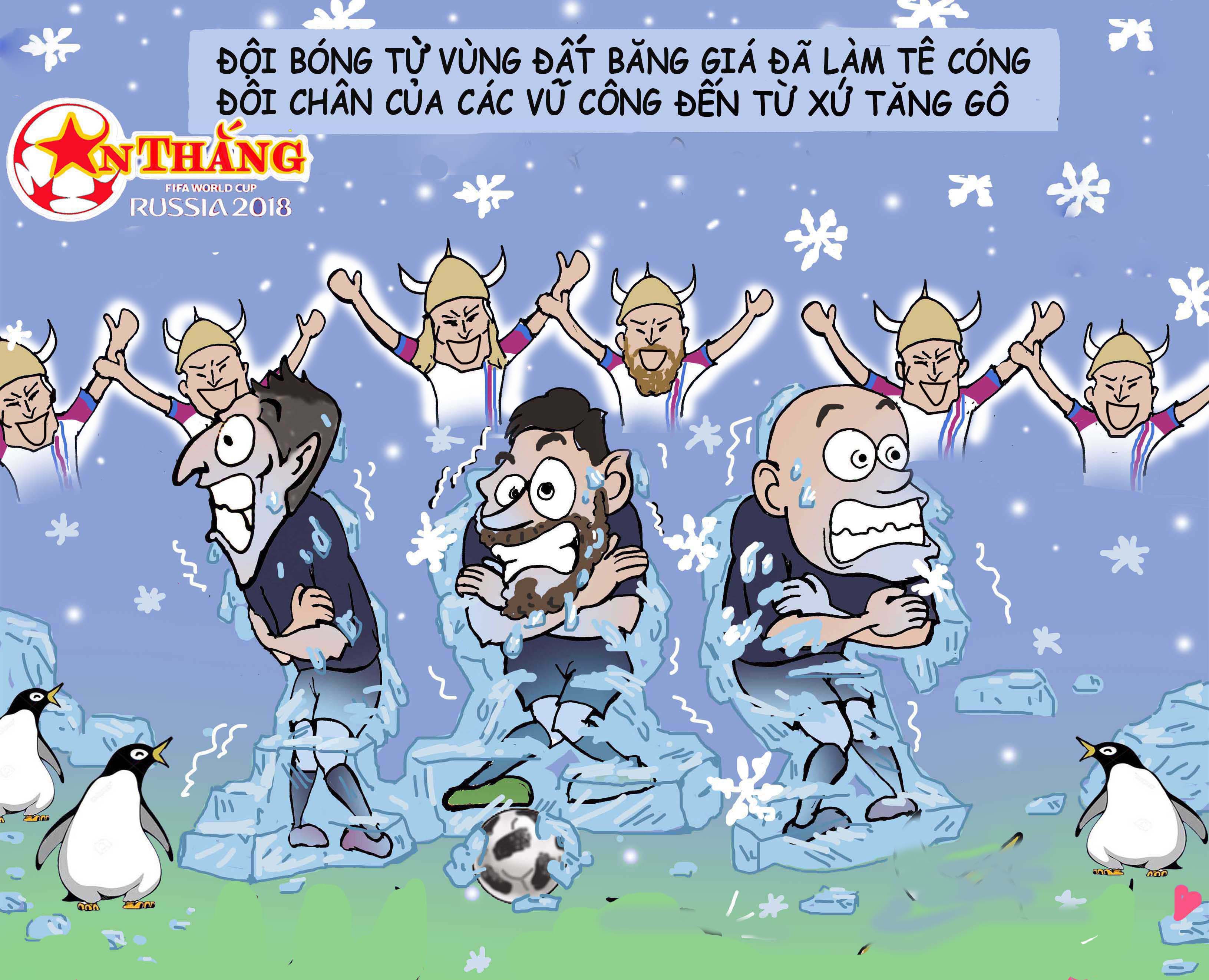 Biem hoa: Ronaldo hen gap Messi o tu ket anh 7