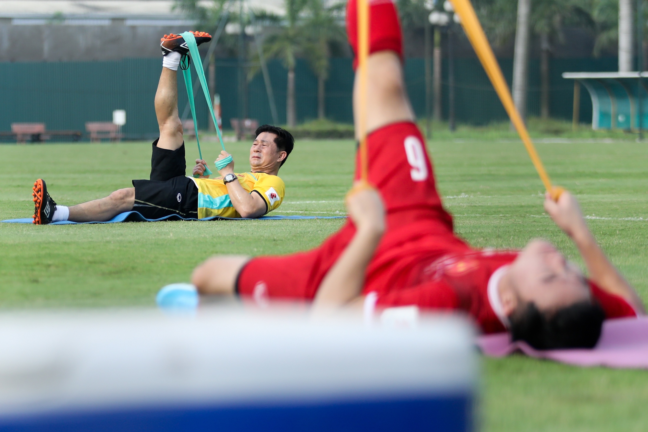 Đức Chinh trêu chọc Công Phượng trong buổi tập U23 ảnh 8 Duc Chinh treu choc Cong Phuong trong buoi tap U23 anh 8