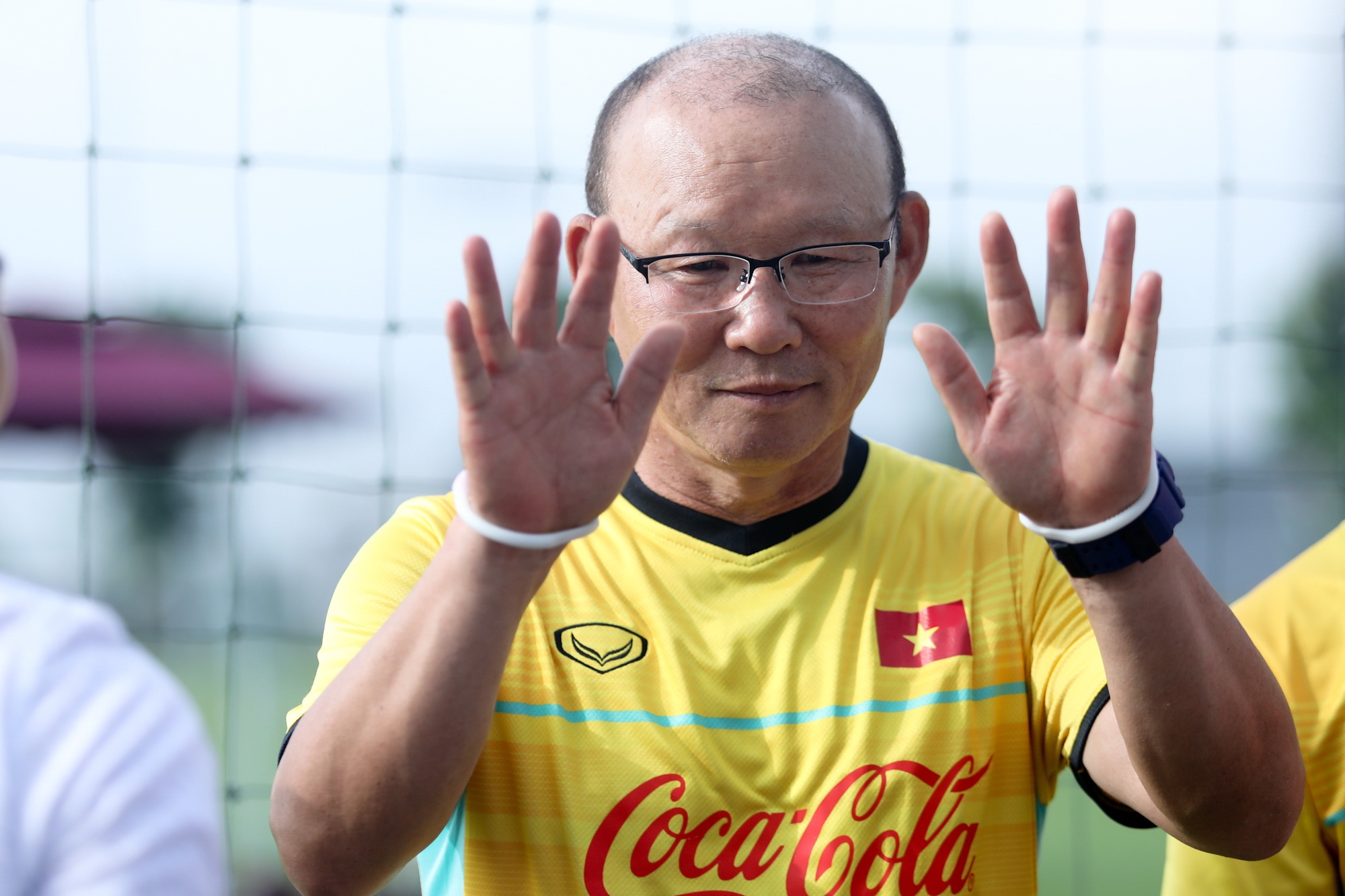 ASIAD,  HLV Park: Giai giao huu cung doi thang a? anh 1