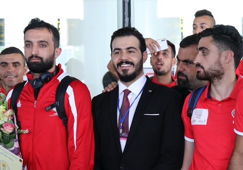 U23 Palestine co mat o Viet Nam voi luc luong manh nhat hinh anh