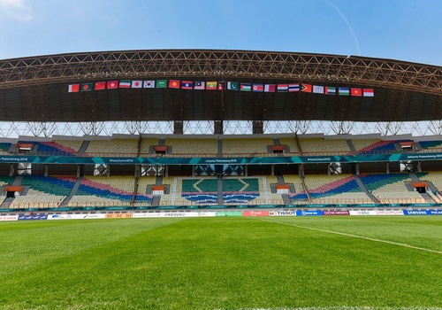 Can canh san thi dau hien dai cua Olympic Viet Nam o ASIAD 18 hinh anh