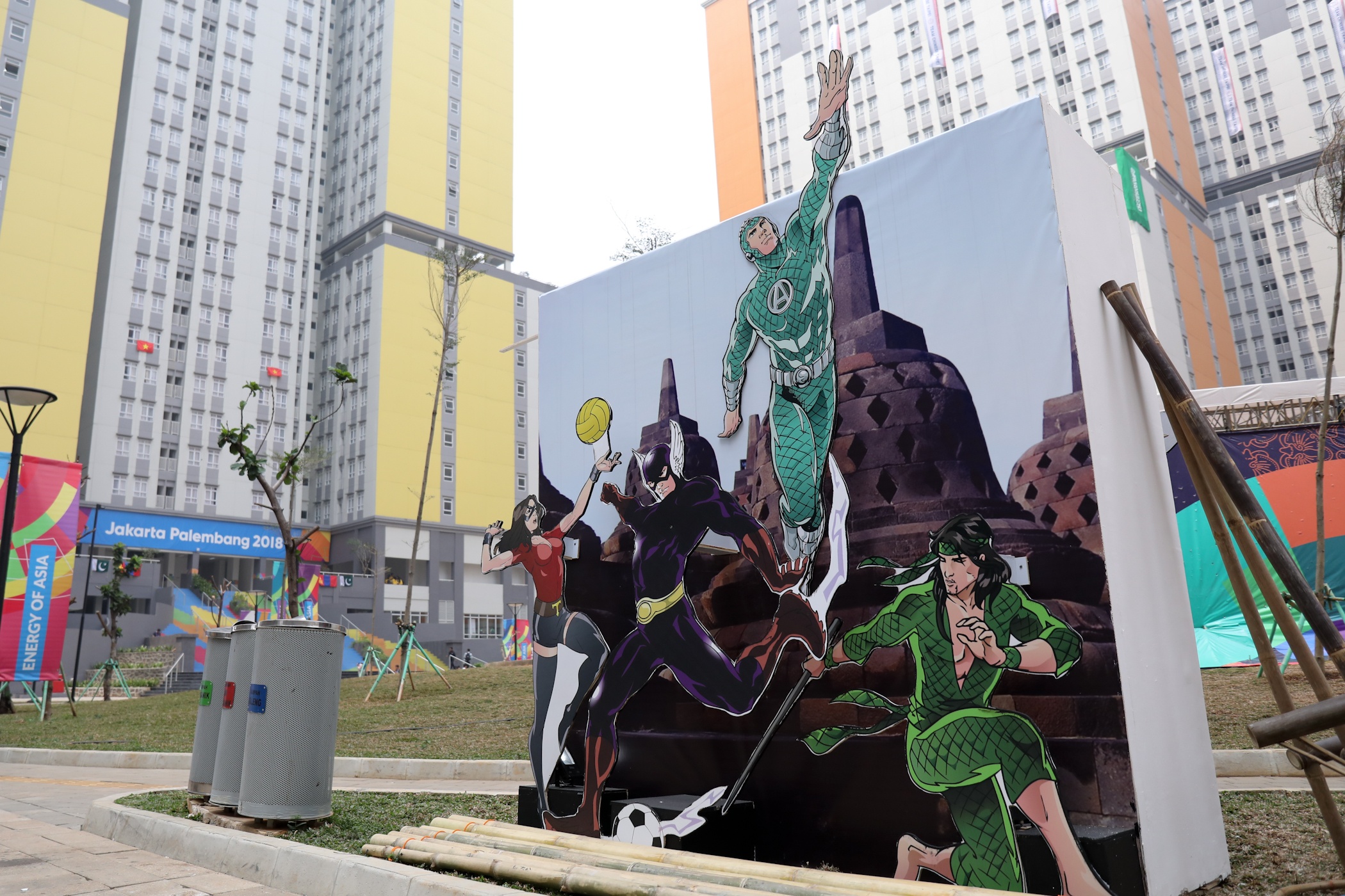 Dot nhap lang VDV tri gia 200 trieu USD cua ASIAD anh 2