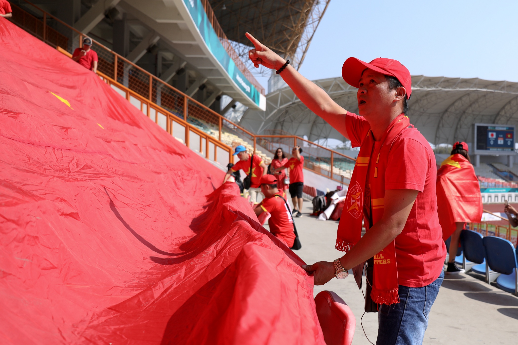 Dai ky co vu Olympic Viet Nam o Cikarang anh 5