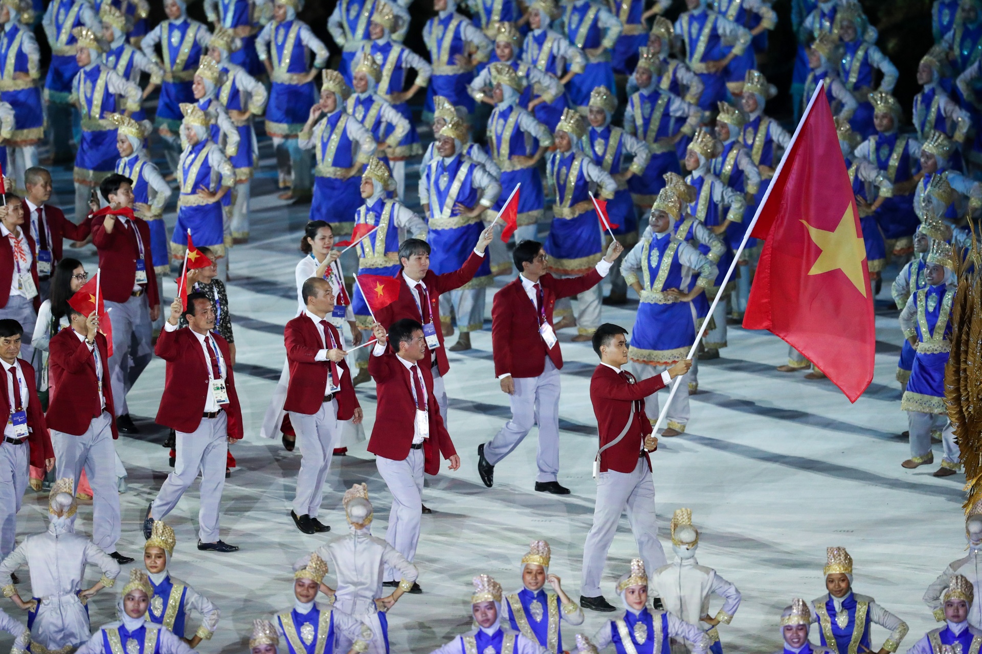 Xuc dong hinh anh Trieu Tien thong nhat o ASIAD anh 10