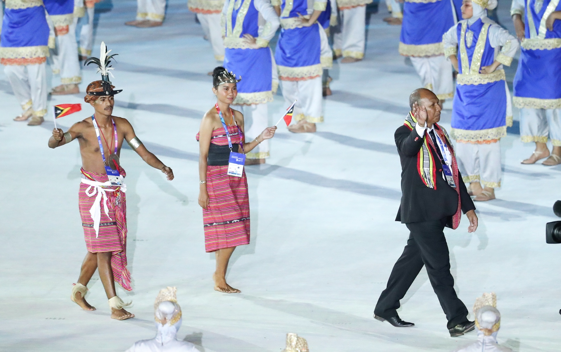 Xuc dong hinh anh Trieu Tien thong nhat o ASIAD anh 5