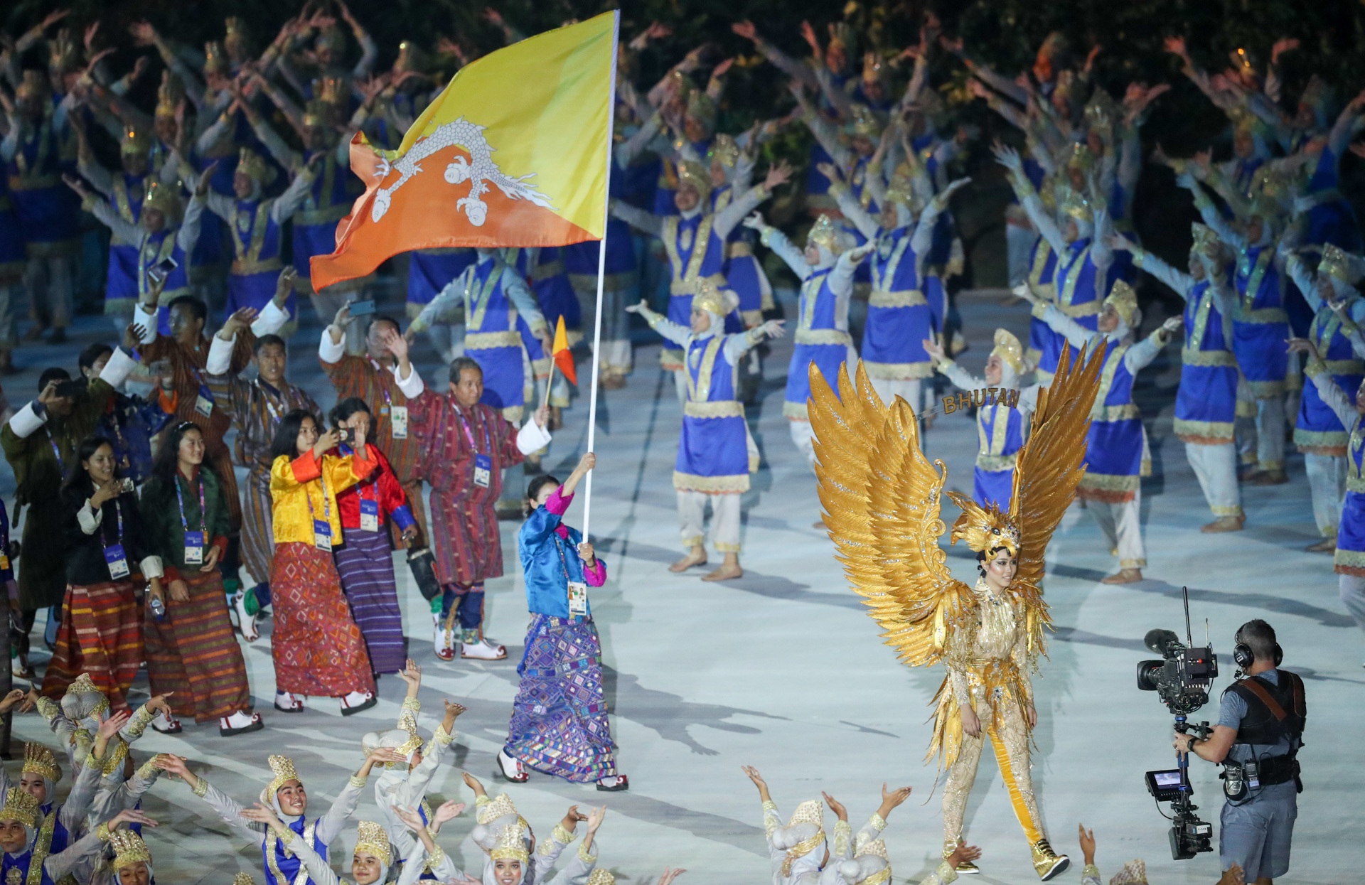 Xuc dong hinh anh Trieu Tien thong nhat o ASIAD anh 6