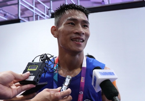 Truong Giang: 'Doi thu nguoi Trung Quoc rat manh o mon wushu' hinh anh