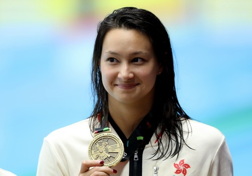 Nhan sac ngot ngao cua nu than boi loi Hong Kong tai ASIAD hinh anh