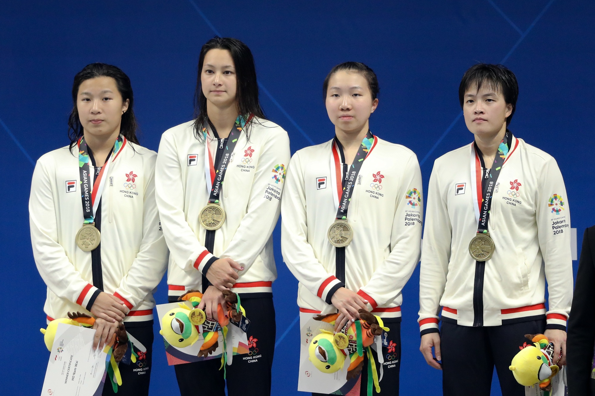 Nữ thần bơi lội Hong Kong tỏa sáng ASIAD ảnh 1 Nu than boi loi Hong Kong toa sang ASIAD anh 1