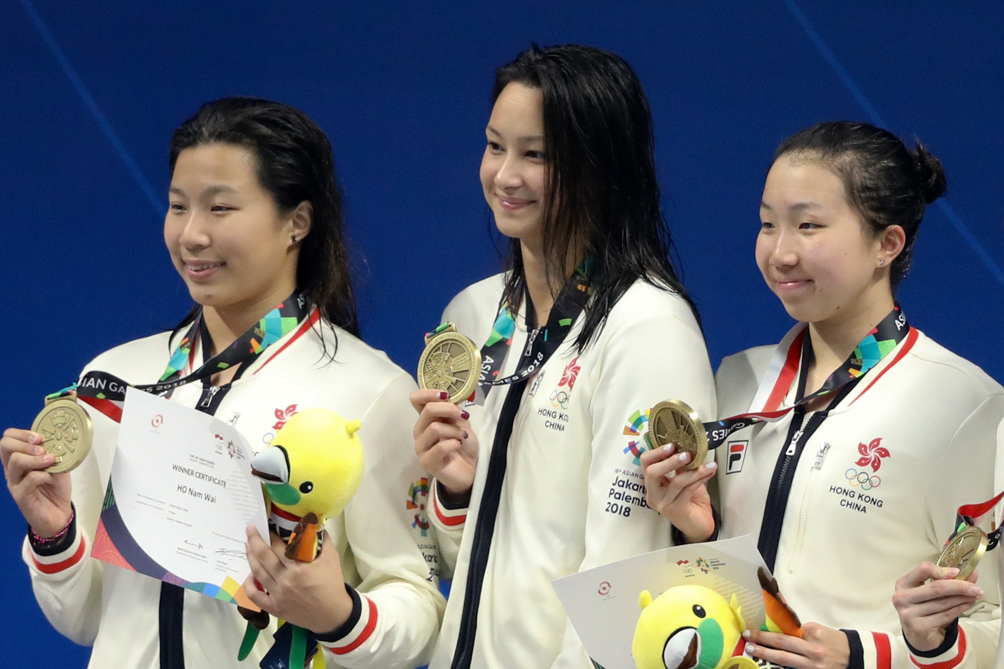 Nữ thần bơi lội Hong Kong tỏa sáng ASIAD ảnh 2 Nu than boi loi Hong Kong toa sang ASIAD anh 2