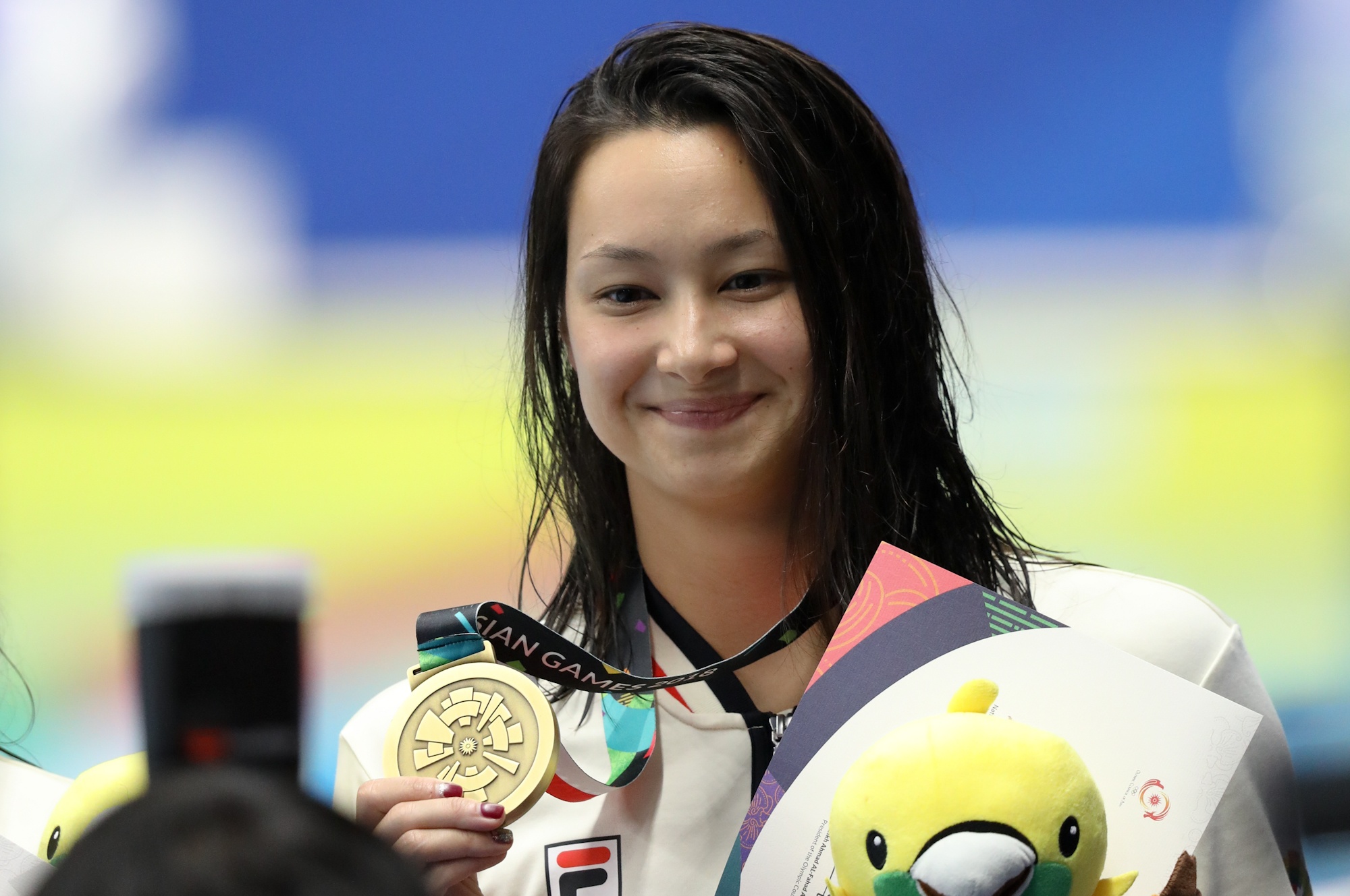 Nữ thần bơi lội Hong Kong tỏa sáng ASIAD ảnh 5 Nu than boi loi Hong Kong toa sang ASIAD anh 5