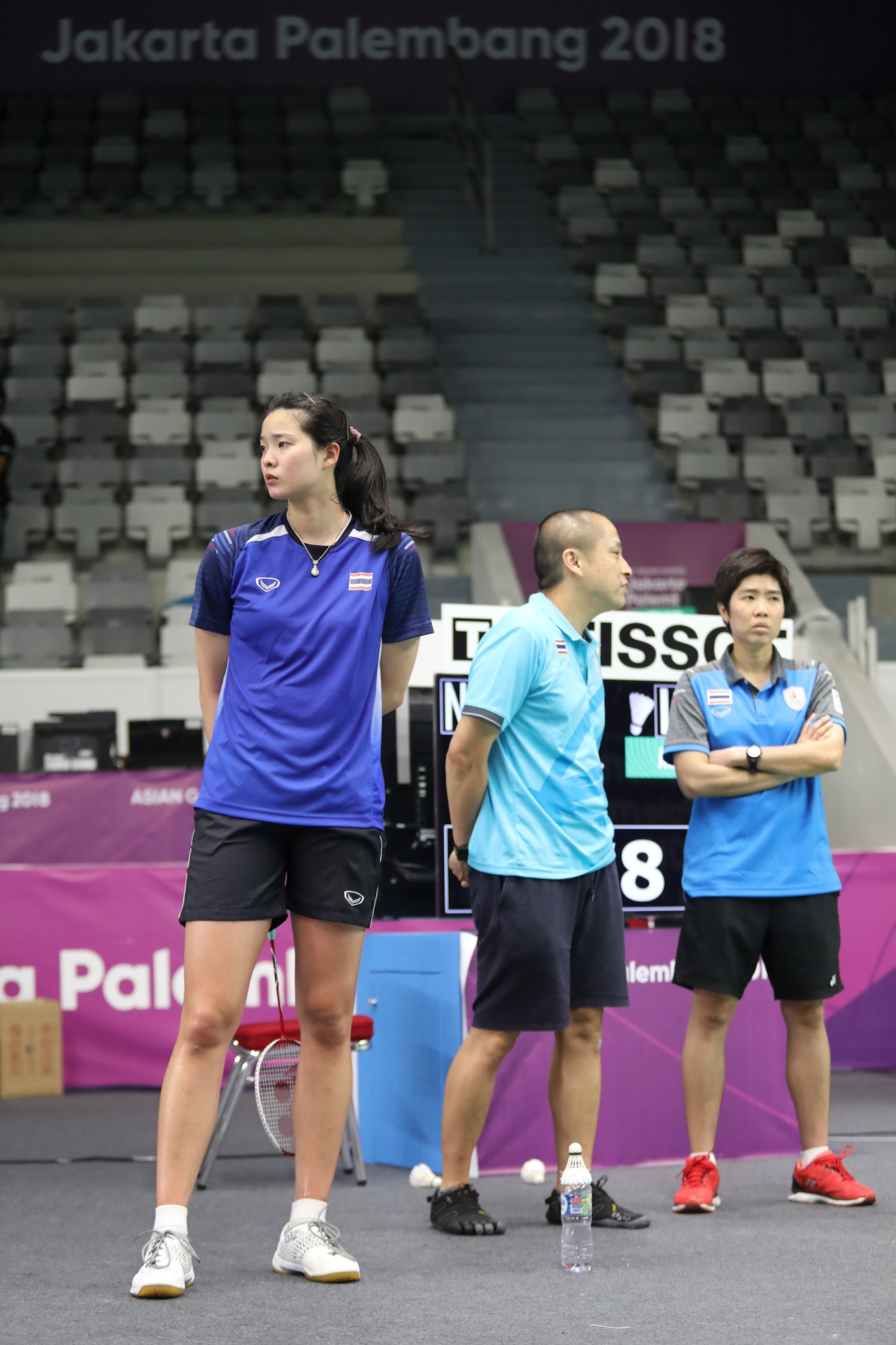 Ve ngoai xinh dep cua hot girl cau long Thai Lan anh 3