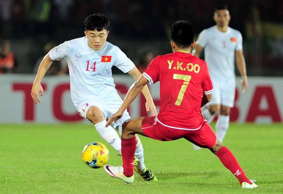 Viet Nam vs Myanmar: Hoa rong tu World Cup anh 1