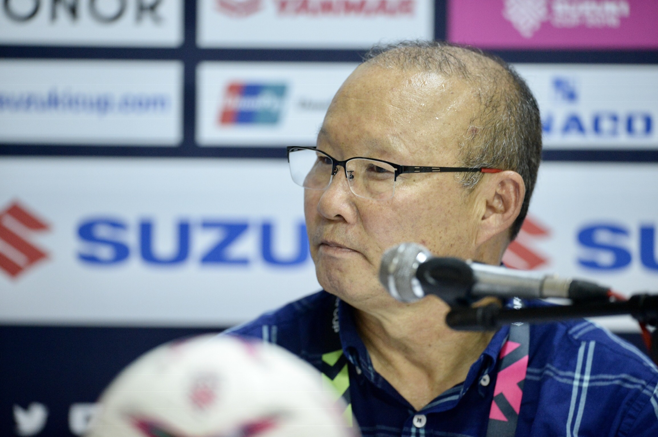 HLV Park Hang-seo không hài lòng trọng tài ảnh 1 HLV Park Hang-seo khong hai long trong tai anh 1