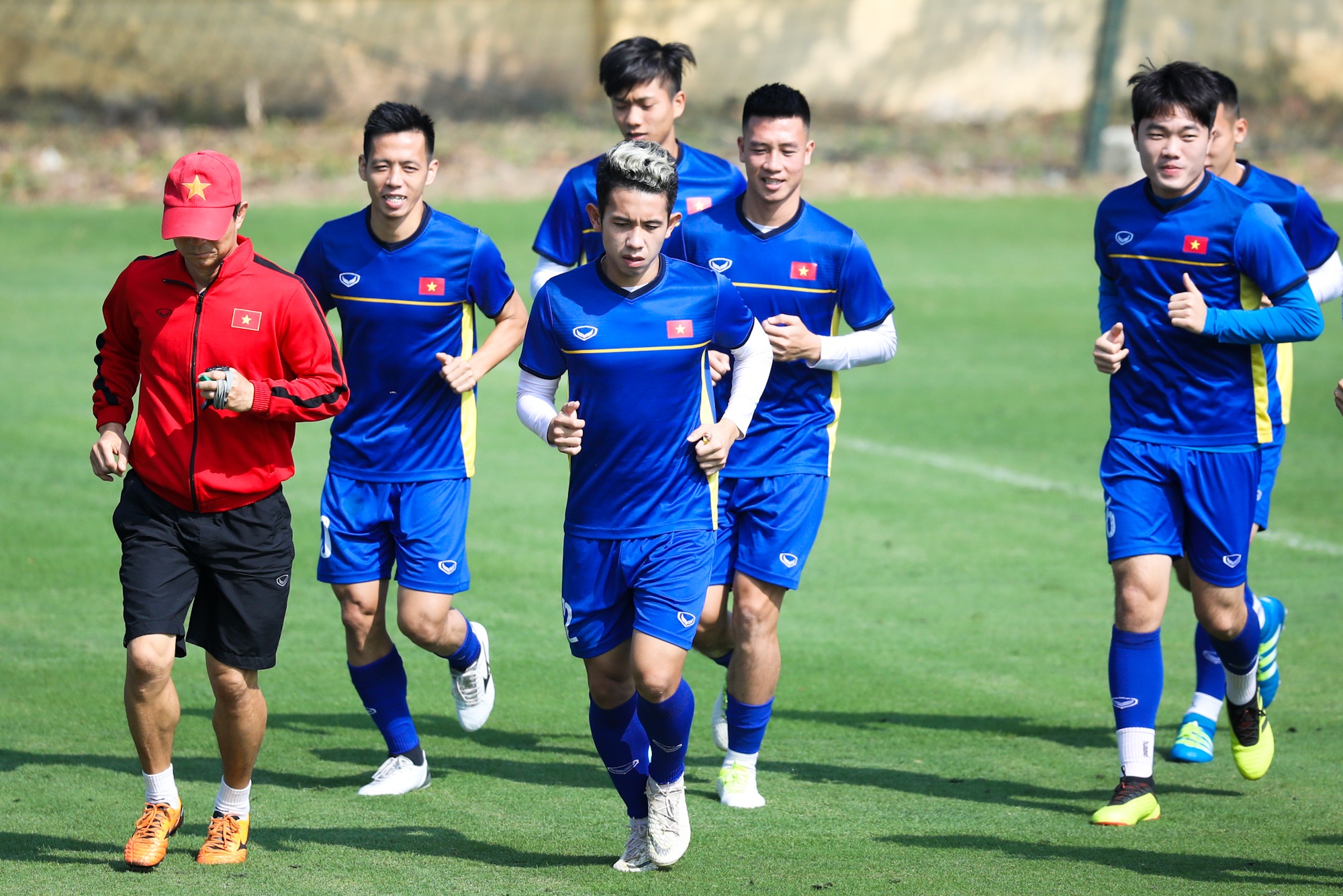 HLV Park Hang-seo dan rieng Tien Linh anh 1