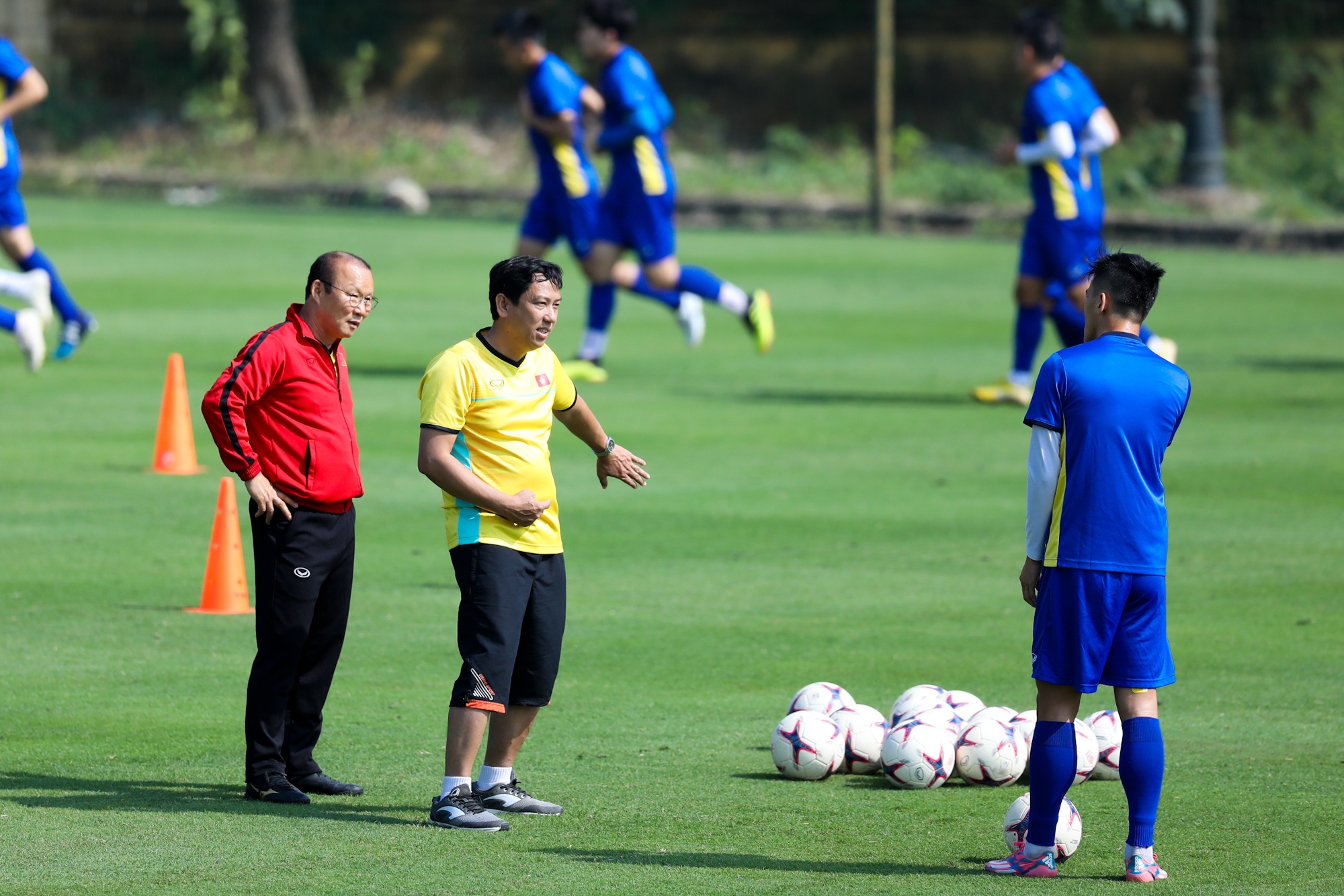 HLV Park Hang-seo dan rieng Tien Linh anh 5