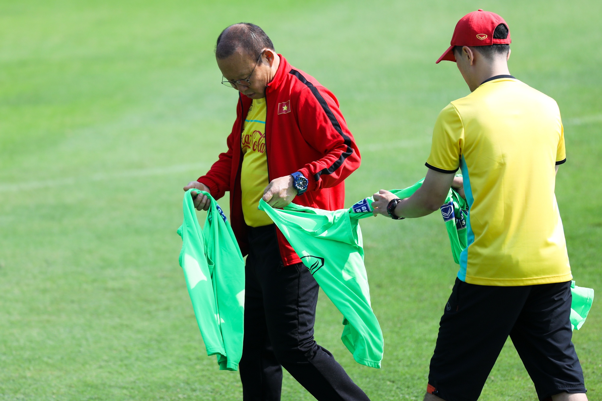 HLV Park Hang-seo dan rieng Tien Linh anh 8