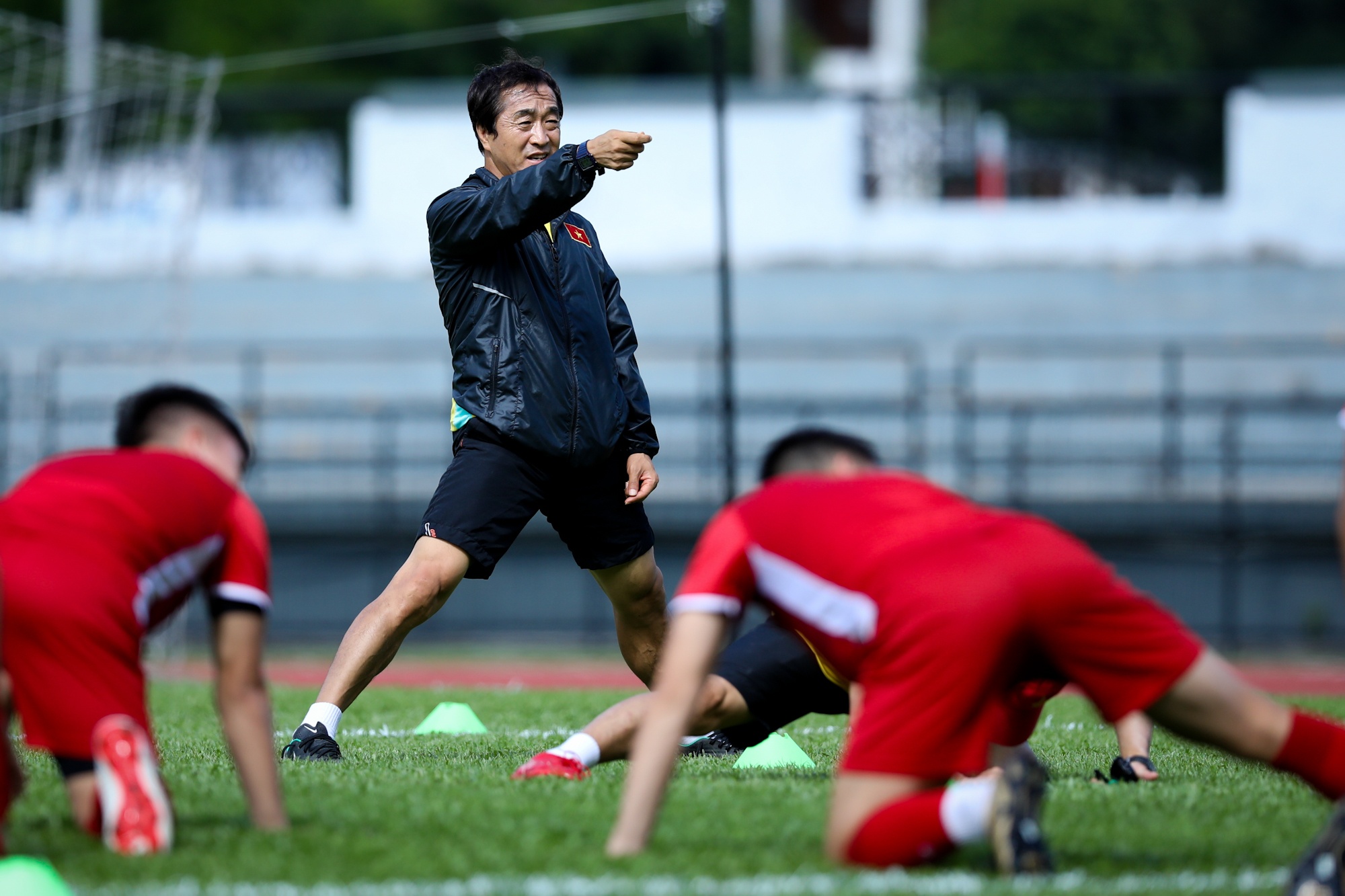 CDV Malaysia ghi hinh buoi tap cua tuyen Viet Nam anh 2