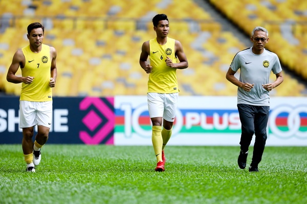 Hai tru cot cua Malaysia tap rieng truoc ngay tai dau tuyen Viet Nam hinh anh