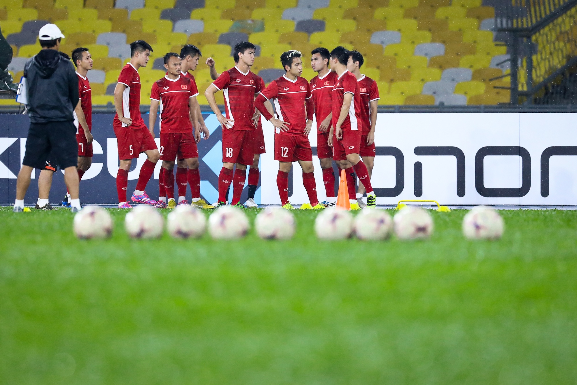 Tuyen Viet Nam dam mua truoc chung ket Malaysia anh 1