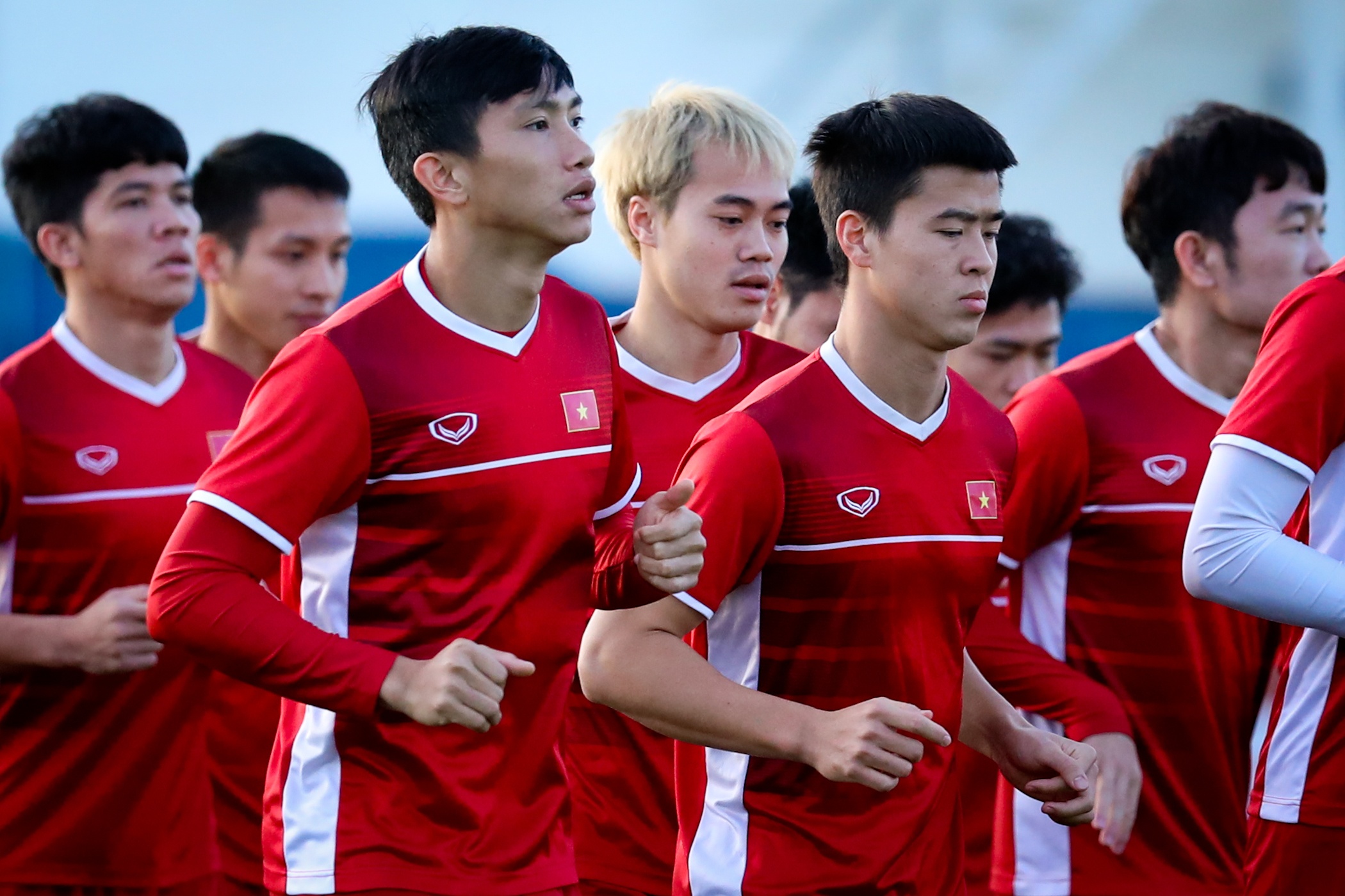 Cong Phuong,  Van Hau,  Trong Hoang,  the vang,  jordan,  Viet Nam,  Asian Cup 2019,  duy manh,  park hang seo anh 1