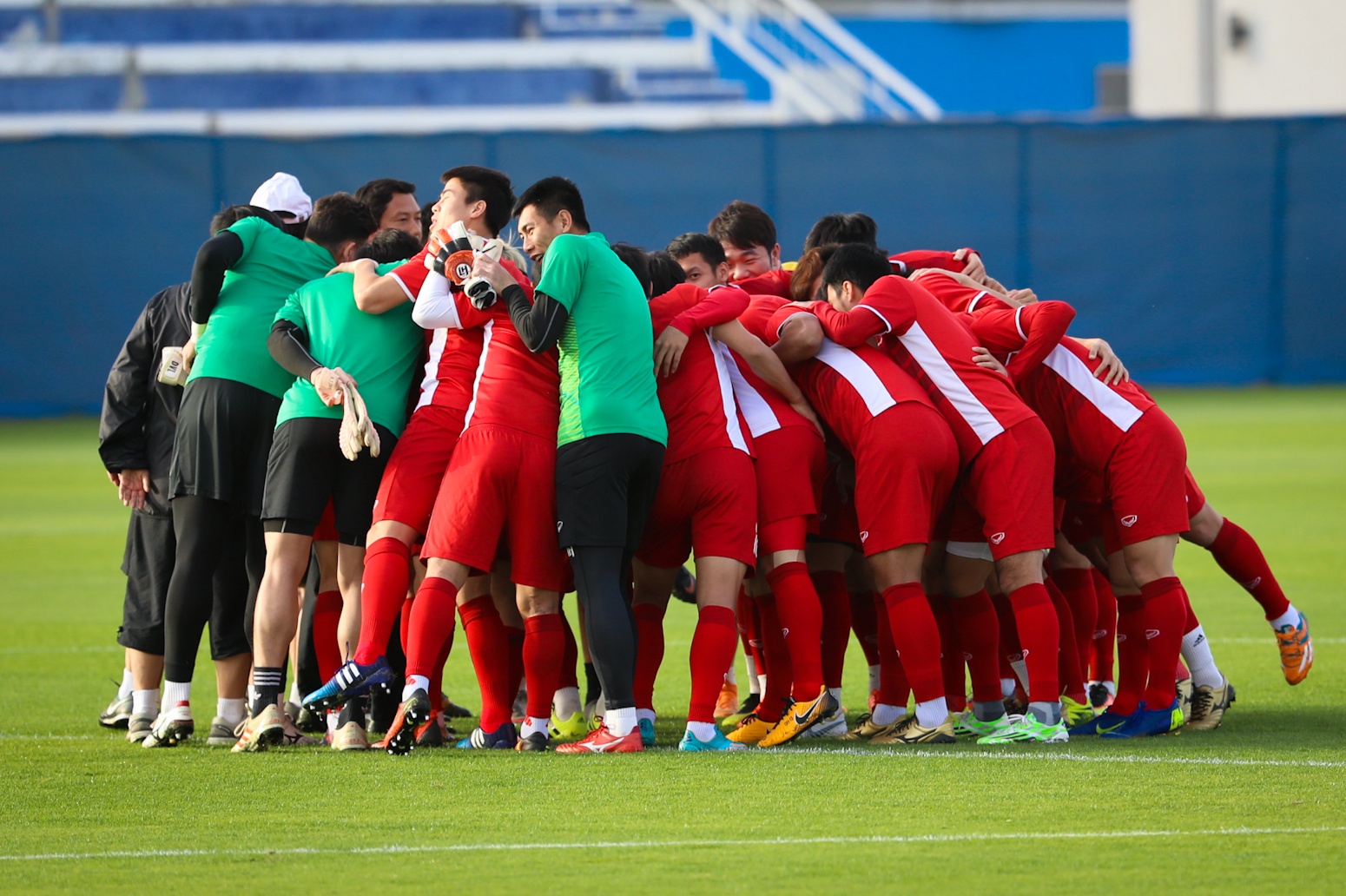 Tuyen Viet Nam tap buoi cuoi truoc tran Nhat Ban anh 4