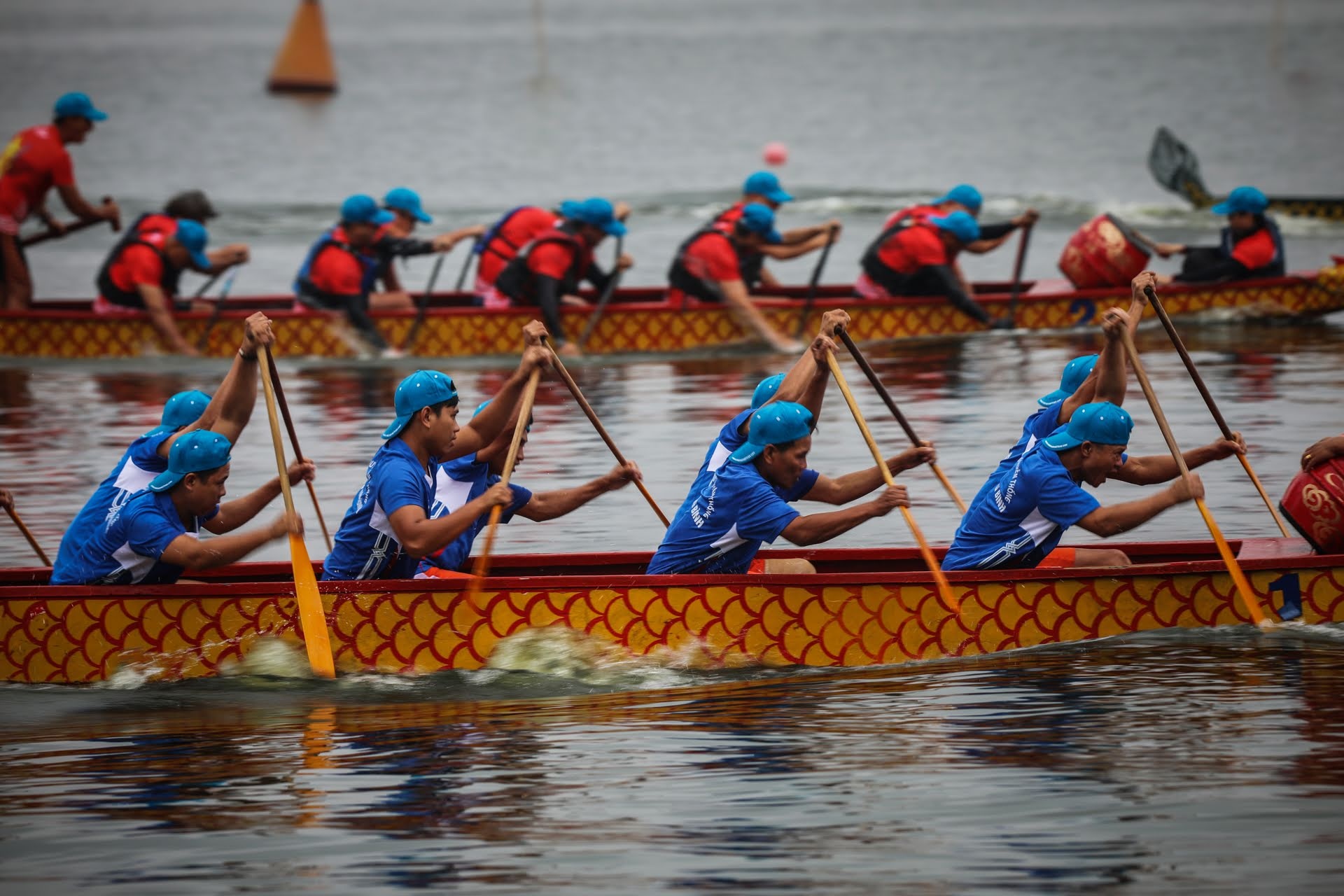 Lễ hội bơi chải thuyền rồng Hà Nội ảnh 8 Le hoi boi chai thuyen rong Ha Noi anh 8